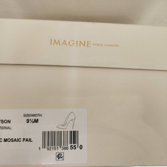 IM-GREYSON METALLIC MOSAIC PUMPS 9.5M - Picture 6 of 10